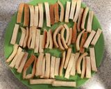 食パンの耳ラスク　ココナッツ風味作り方1写真