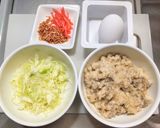 すりおろしレンコンのお好み焼き作り方1写真
