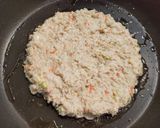すりおろしレンコンのお好み焼き作り方3写真