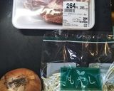 豚肉入りもやし炒め作り方1写真