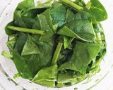 生姜香るほうれん草と卵のスープ♪作り方1写真