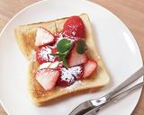 いちごたっぷりトースト★簡単おやつカフェ作り方8写真