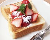 いちごたっぷりトースト★簡単おやつカフェ作り方9写真