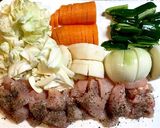胸肉と野菜のかんたん酢トマト炒め作り方1写真