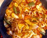 胸肉と野菜のかんたん酢トマト炒め作り方5写真