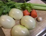 豚モツとひよこ豆の白ワイン煮込み作り方1写真