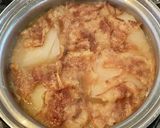 イカ姿フライで聖護院大根の煮物作り方3写真