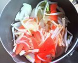 野菜たっぷりとろみスープ作り方4写真
