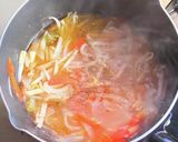 野菜たっぷりとろみスープ作り方7写真