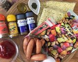 ジャンバラヤ風☆焼きそば目玉焼きのっけ作り方1写真