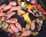 ジャンバラヤ風☆焼きそば目玉焼きのっけ作り方6写真
