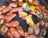 ジャンバラヤ風☆焼きそば目玉焼きのっけ作り方7写真