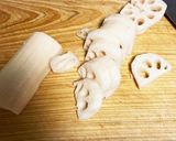 レンジで簡単！シャキシャキ洋風酢レンコン作り方1写真