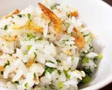 桜えびの菜飯☆春の香ばし混ぜご飯作り方6写真