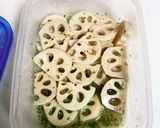 レンジで簡単！シャキシャキ洋風酢レンコン作り方7写真