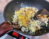 ひき肉のスパイシーチャーハン作り方4写真