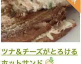 ツナ＆チーズがとろけるホットサンド作り方9写真