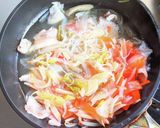 野菜たっぷりスープの残りで野菜あんかけ丼作り方4写真