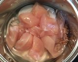 ＊鶏ときのこのクリーム煮＊作り方2写真