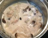 ＊鶏ときのこのクリーム煮＊作り方3写真
