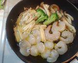 ☆男飯☆０３１　エビとホタテのアヒージョ作り方3写真