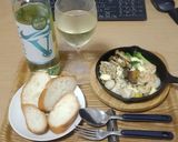 ☆男飯☆０３１　エビとホタテのアヒージョ作り方5写真