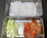 明太子としらたきのお手軽一品作り方1写真