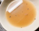 鯖缶と春菊のピリ辛ラー油パスタ作り方2写真