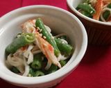 冷凍いんげんとカニカマのごましゃぶ和え作り方4写真