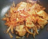 リメイク料理切り干し大根豚のしょうが焼き作り方7写真