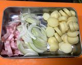 卵焼き器で四角いスパニッシュオムレツ♪作り方2写真