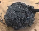HMで☆ミニ黒胡麻あんまん作り方6写真