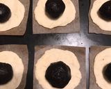 HMで☆ミニ黒胡麻あんまん作り方11写真