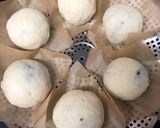 HMで☆ミニ黒胡麻あんまん作り方15写真