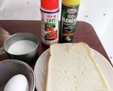 粉チーズ入り☆塩フレンチトースト♪作り方1写真
