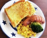 粉チーズ入り☆塩フレンチトースト♪作り方3写真