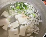 お豆腐の韓国風スープ作り方3写真