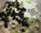 お豆腐の韓国風スープ作り方4写真