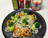 蓮根サラダ作り方4写真