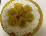 リンゴケーキ、薔薇デコレーション作り方4写真