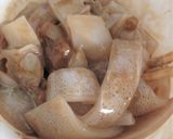 スルメイカの即席塩辛で、コクあるソテー作り方4写真