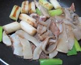 スルメイカの即席塩辛で、コクあるソテー作り方5写真