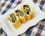 卵１つで♡カニカマと白だしの和風卵焼き♩作り方6写真
