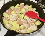 簡単☆鶏胸肉とポテトのマヨクリーム煮作り方1写真