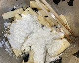 長いもとのりの短冊揚げ♪作り方4写真