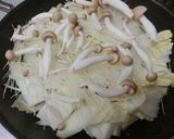 ズボラ一発☆　白菜と油揚げと春雨の中華煮作り方1写真
