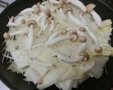 ズボラ一発☆　白菜と油揚げと春雨の中華煮作り方1写真
