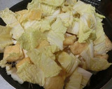 ズボラ一発☆　白菜と油揚げと春雨の中華煮作り方2写真