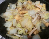 ズボラ一発☆　白菜と油揚げと春雨の中華煮作り方6写真