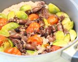 ホタルイカのイタリアン風炊き込みご飯作り方5写真